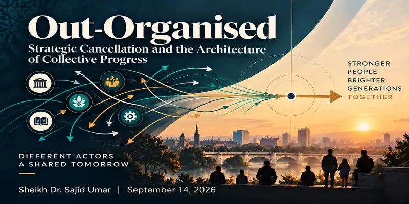 Out-Organised Strategic Cancellation and the Architecture of Collective Progress